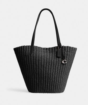 ＜COACH＞ストロー　トート